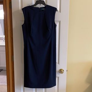 Lauren Ralph Lauren navy shift NWOT
